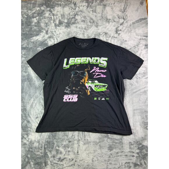 Juice WRLD Legends Never Die Graphic T-Shirt Black XL 999 Club‎ - Picture 1 of 7